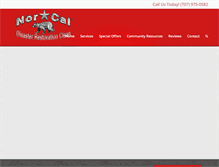 Tablet Screenshot of norcaldrc.com